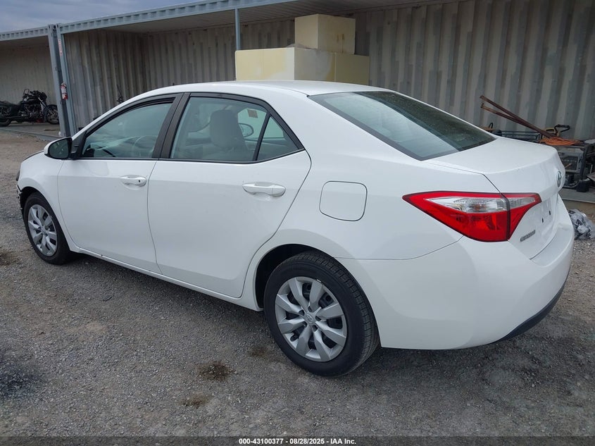 2016 TOYOTA COROLLA LE - 2T1BURHE4GC592956
