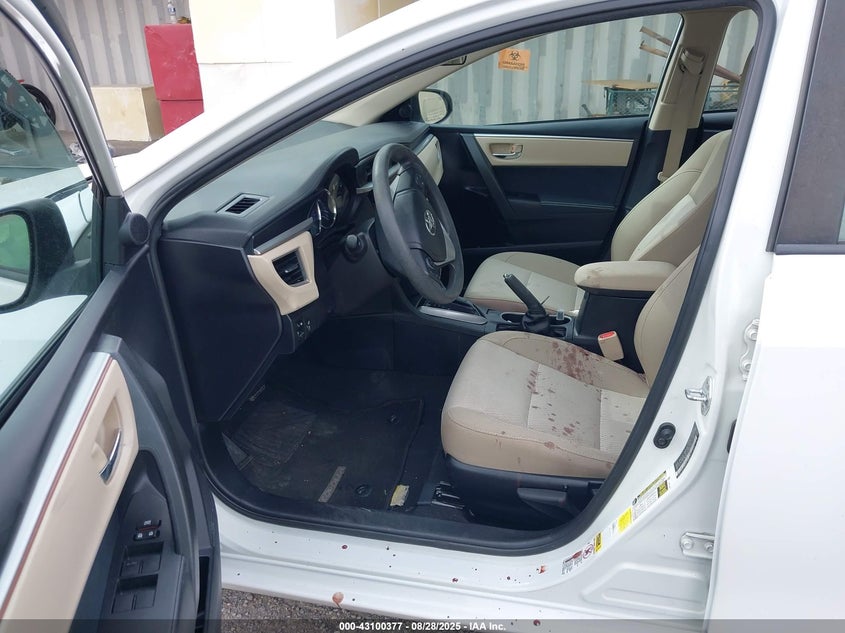 2016 TOYOTA COROLLA LE - 2T1BURHE4GC592956