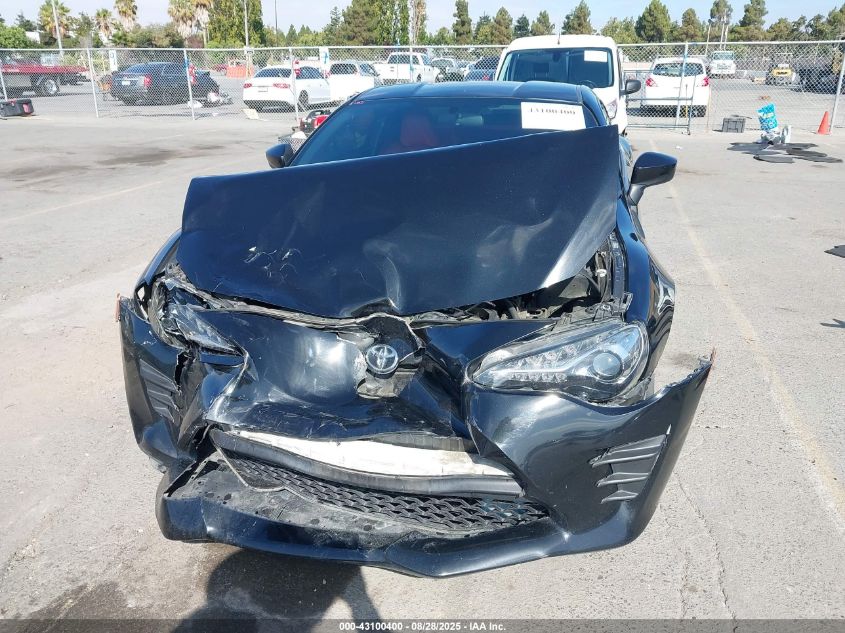 2017 Toyota 86 VIN: JF1ZNAA1XH8704831 Lot: 43100400