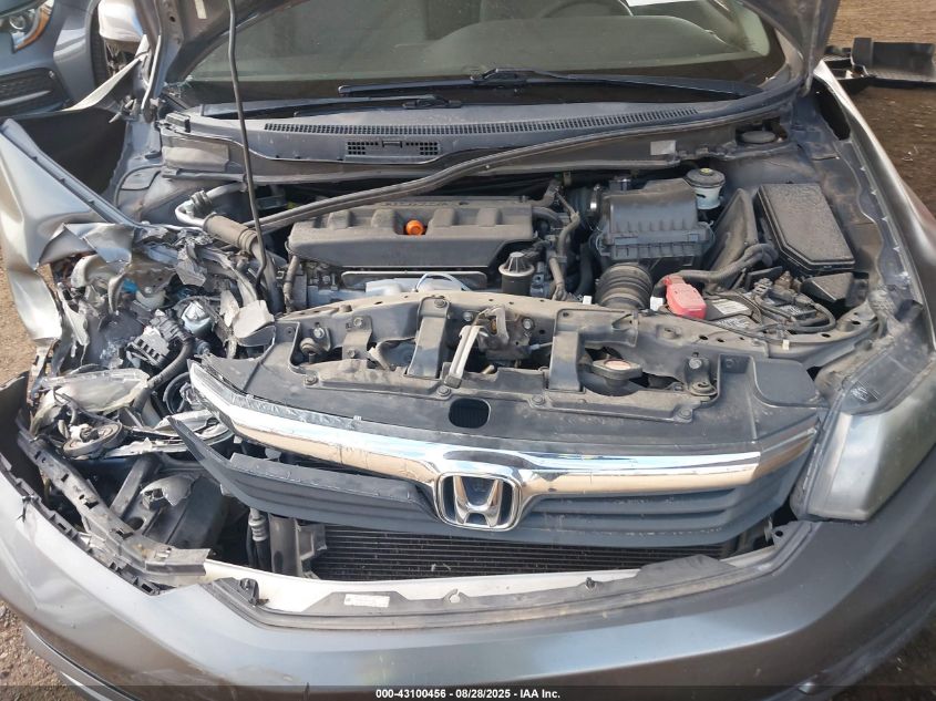 2012 Honda Civic Ex VIN: 2HGFB2F80CH588321 Lot: 43100456