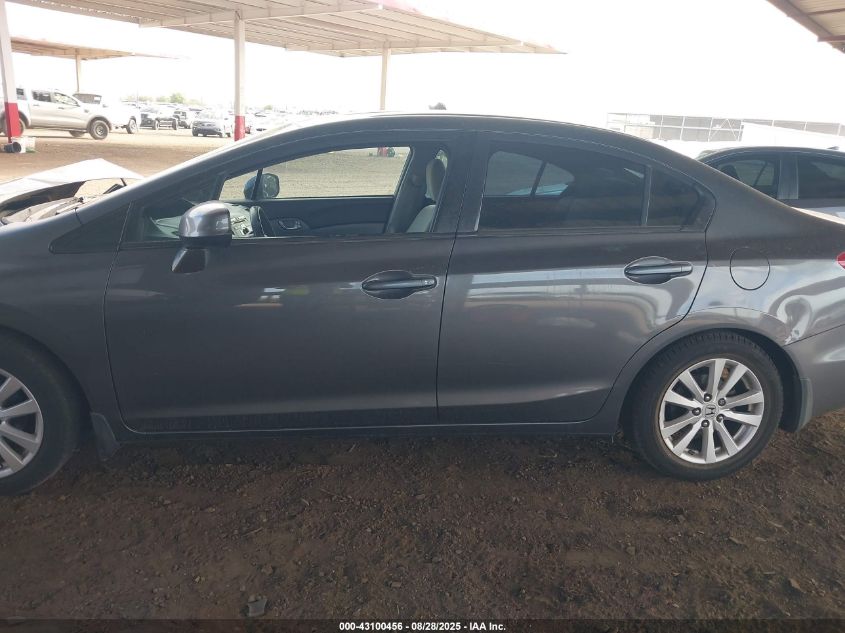 2012 Honda Civic Ex VIN: 2HGFB2F80CH588321 Lot: 43100456