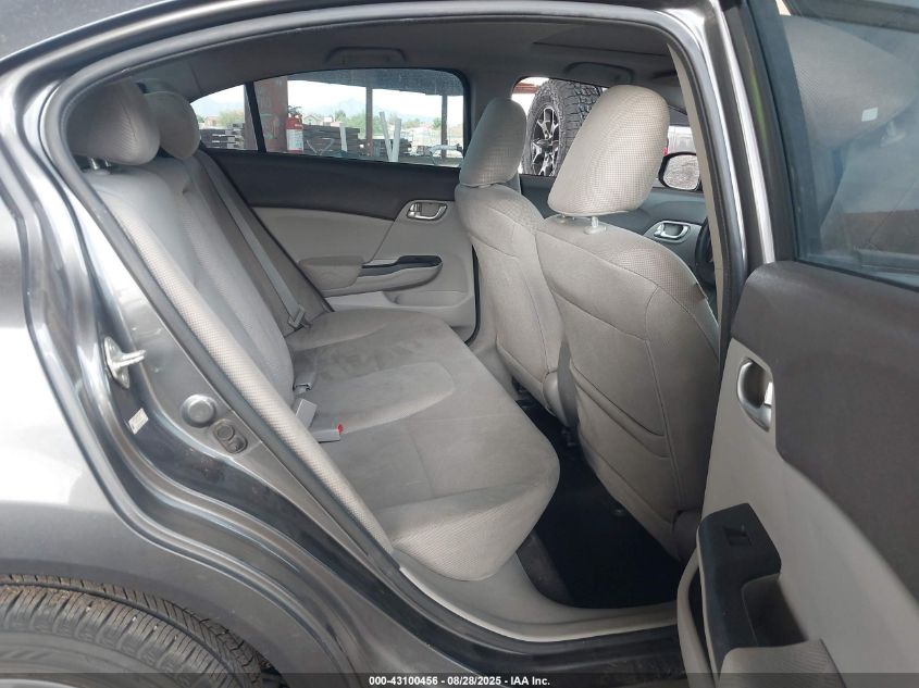 2012 Honda Civic Ex VIN: 2HGFB2F80CH588321 Lot: 43100456