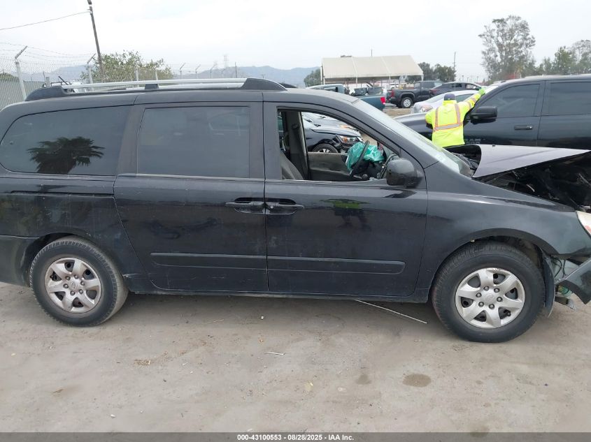 2009 Kia Sedona Lx VIN: KNDMB233X96273115 Lot: 43100553