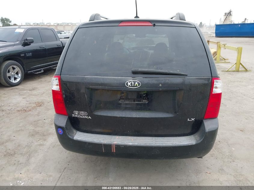 2009 Kia Sedona Lx VIN: KNDMB233X96273115 Lot: 43100553