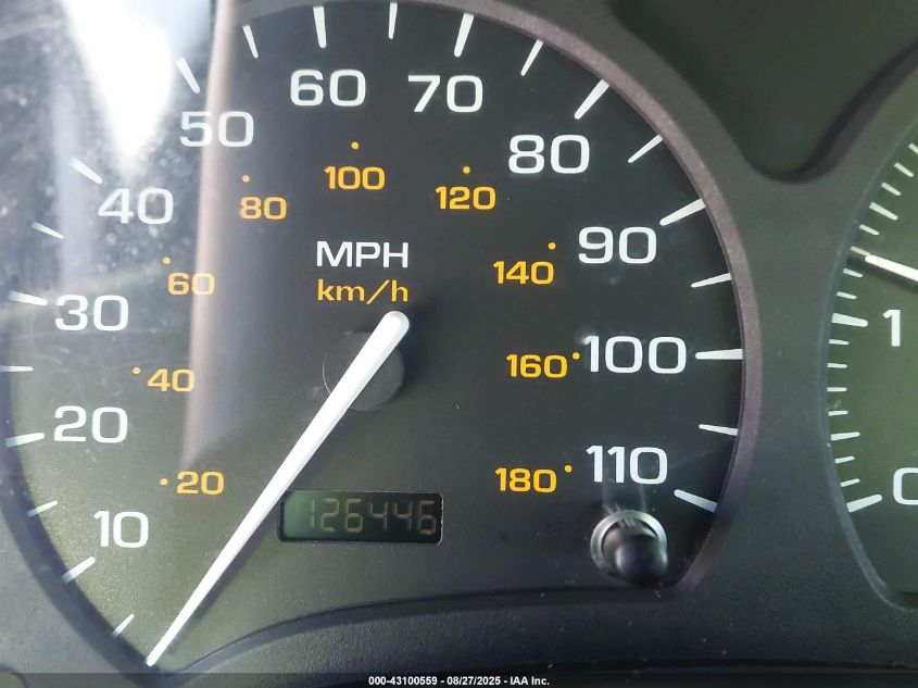 2000 Saturn Sl1 VIN: 1G8ZH5284YZ108445 Lot: 43100559