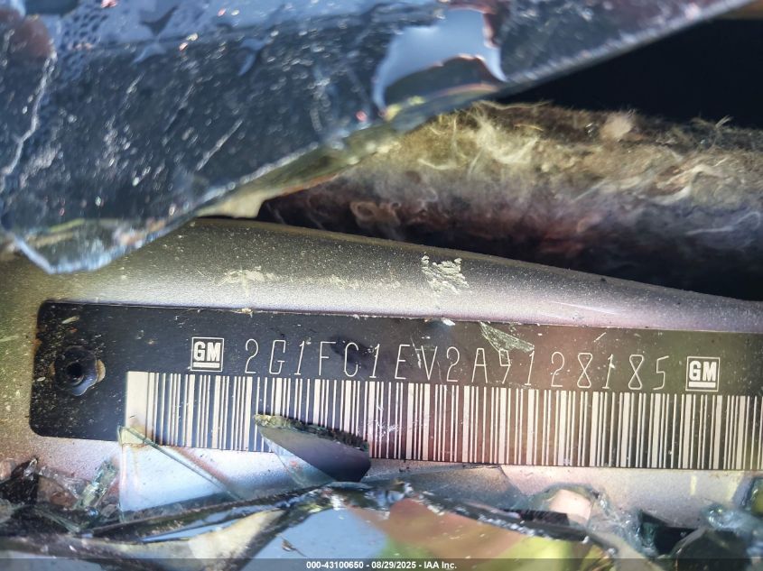 2010 Chevrolet Camaro 2Lt VIN: 2G1FC1EV2A9128185 Lot: 43100650