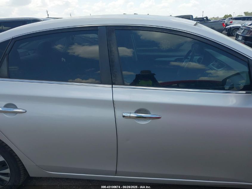 2016 Nissan Sentra S VIN: 3N1AB7AP5GL680707 Lot: 43100674