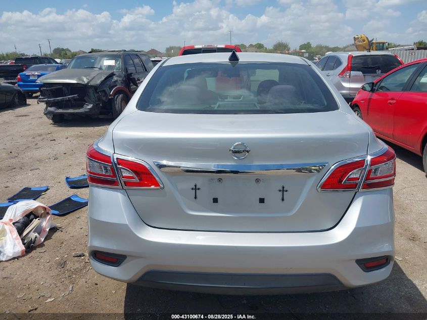 2016 Nissan Sentra S VIN: 3N1AB7AP5GL680707 Lot: 43100674