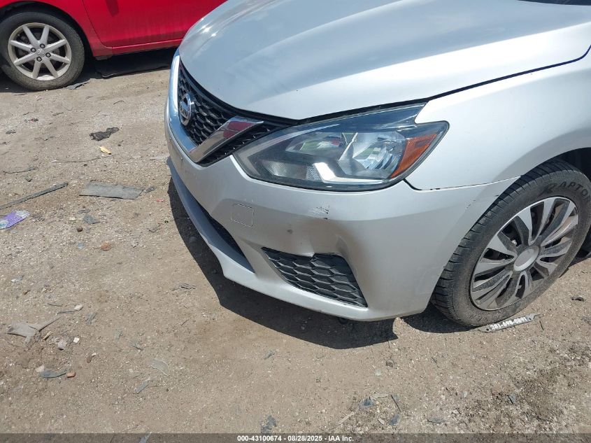 2016 Nissan Sentra S VIN: 3N1AB7AP5GL680707 Lot: 43100674