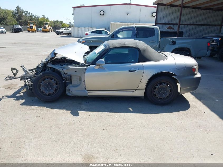 2005 Honda S2000 VIN: JHMAP21415S000760 Lot: 43100727