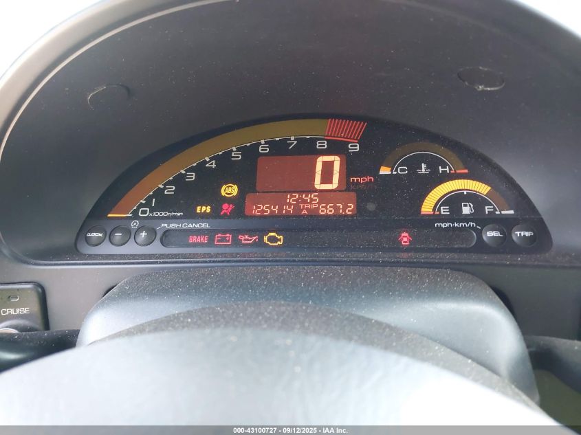 2005 Honda S2000 VIN: JHMAP21415S000760 Lot: 43100727