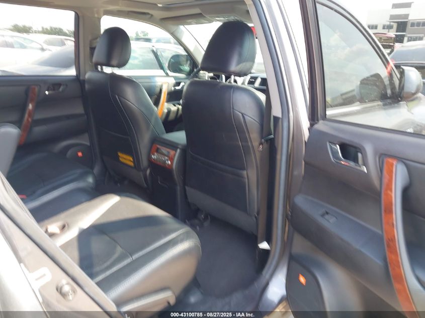2013 Toyota Highlander Limited V6 VIN: 5TDYK3EH9DS133856 Lot: 43100785
