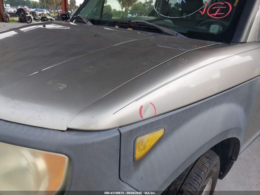 2004 Honda Element Ex VIN: 5J6YH18584L005284 Lot: 43100870