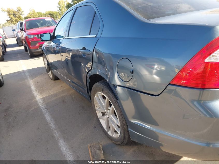 2012 Ford Fusion Sel VIN: 3FAHP0JG7CR402876 Lot: 43100955