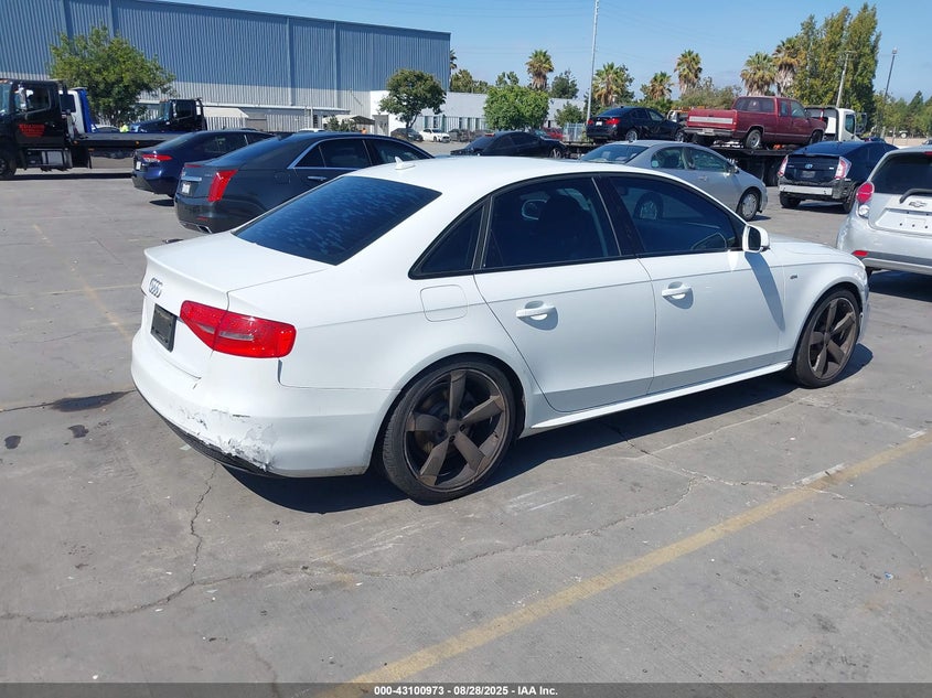 2014 AUDI A4 2.0T PREMIUM - WAUFFAFL5EN016184