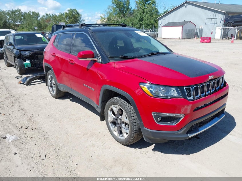 3C4NJDCB7MT536475 2021 Jeep Compass Limited 4X4 auction photo 1