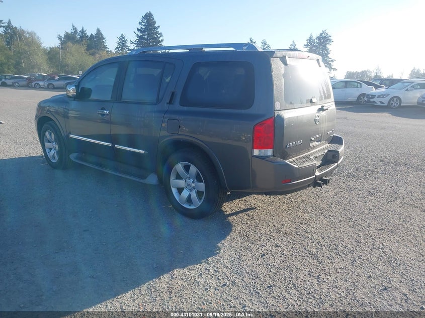 Vin: 5n1ba0nd6cn620260, lot: 43595300, nissan armada sl 20123