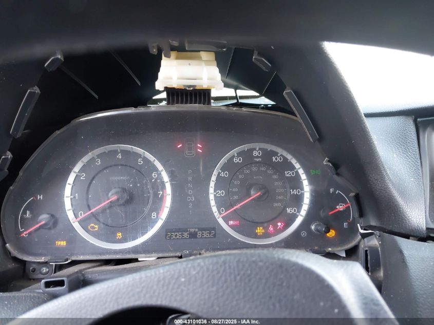 2011 Honda Accord 2.4 Lx VIN: 1HGCP2F32BA104266 Lot: 43101036