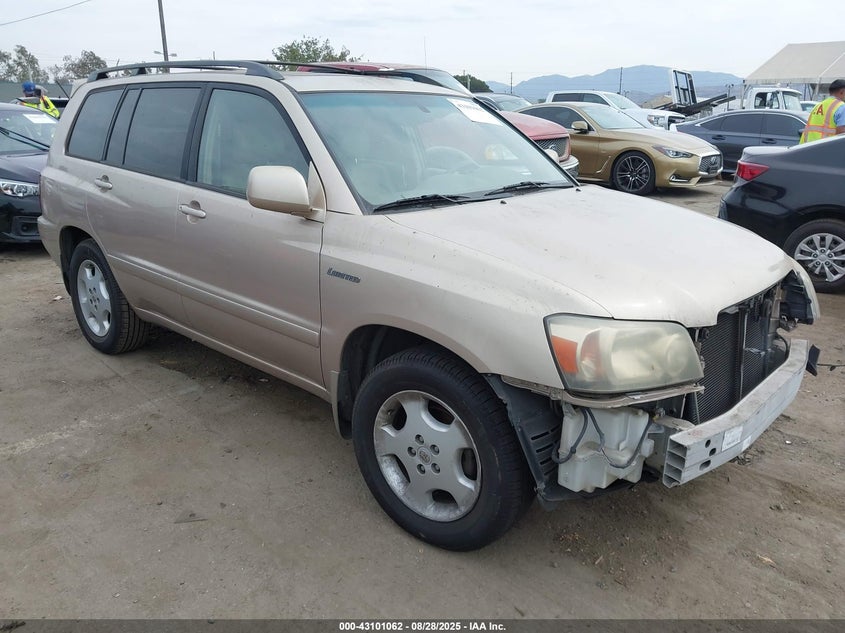 JTEDP21A540006605 2004 Toyota Highlander Limited V6 auction photo 1