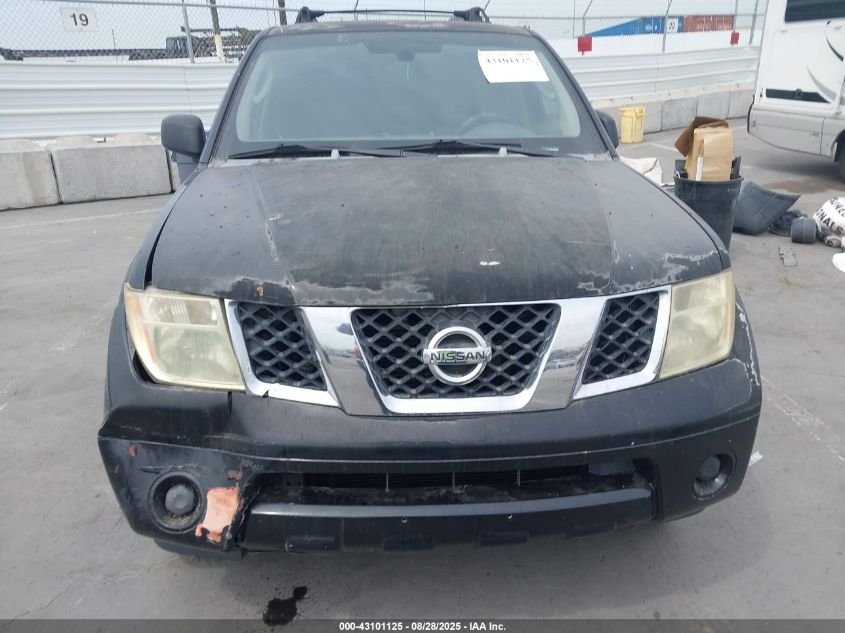 2005 Nissan Pathfinder Xe VIN: 5N1AR18U85C746785 Lot: 43101125
