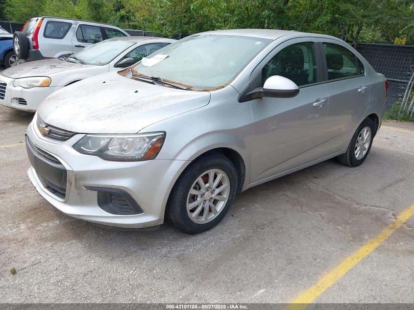 2017 CHEVROLET SONIC LT AUTO - 1G1JD5SH8H4139640