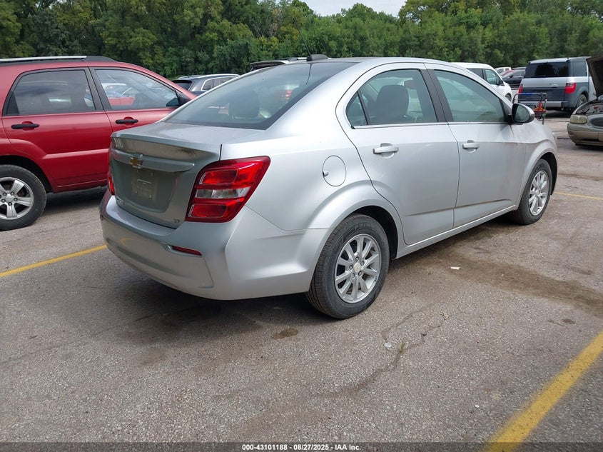 2017 CHEVROLET SONIC LT AUTO - 1G1JD5SH8H4139640