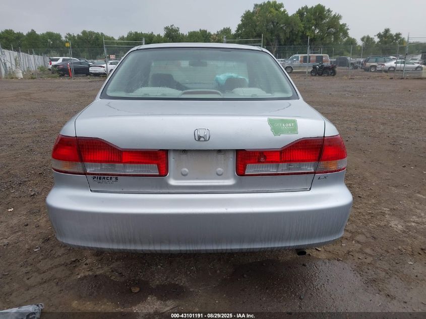 2002 Honda Accord 2.3 Lx VIN: JHMCG56452C031244 Lot: 43101191