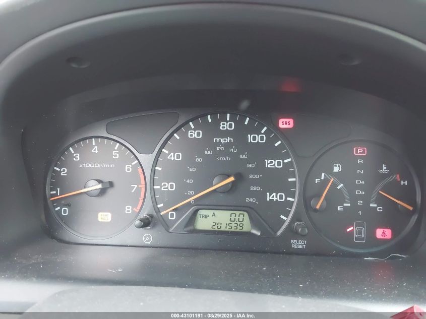 2002 Honda Accord 2.3 Lx VIN: JHMCG56452C031244 Lot: 43101191