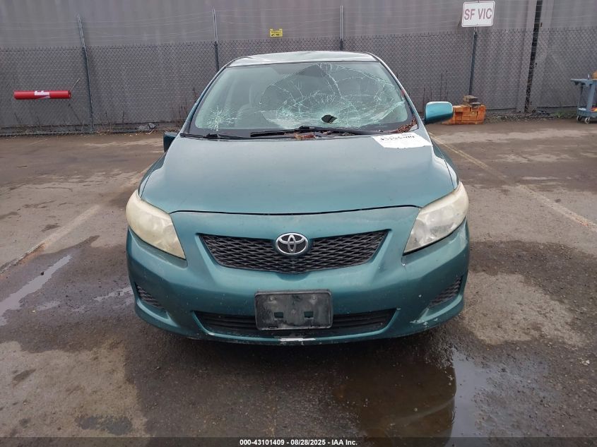 2009 Toyota Corolla Le VIN: JTDBL40E69J010722 Lot: 43101409