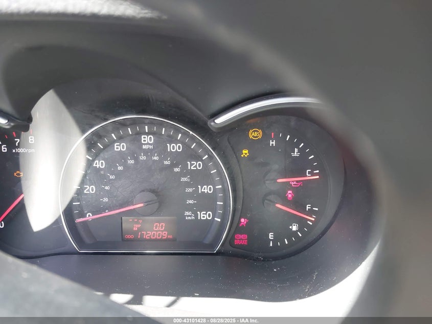 2014 Kia Sorento Lx VIN: 5XYKC4A72EG499436 Lot: 43101428