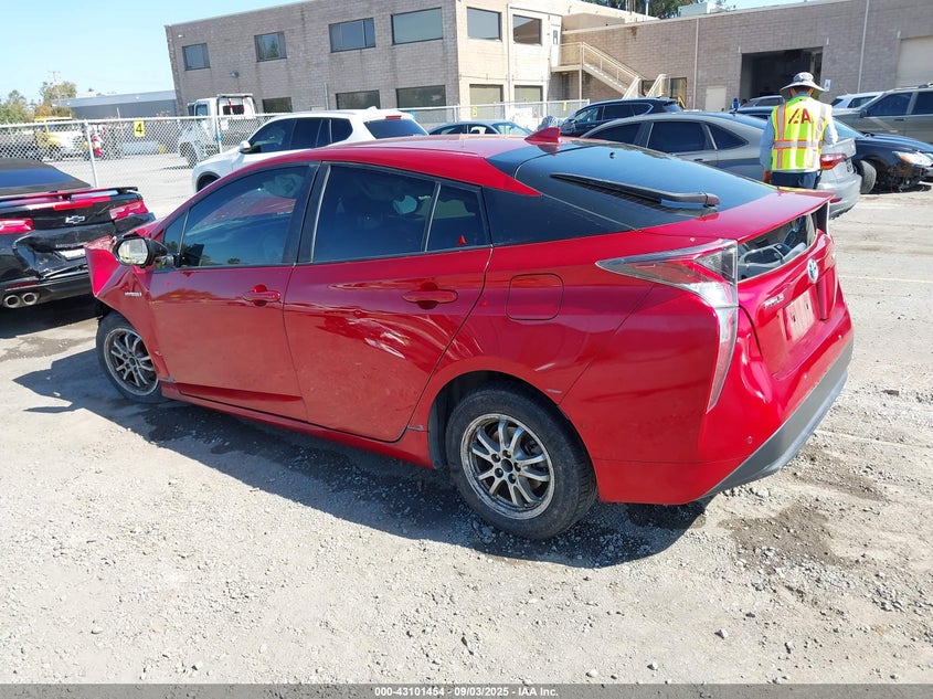 2017 TOYOTA PRIUS FOUR JTDKARFU9H3537206