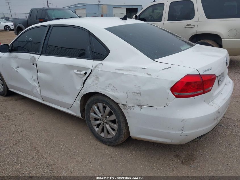 2013 Volkswagen Passat 2.5L Wolfsburg Edition VIN: 1VWAP7A36DC140055 Lot: 43101477