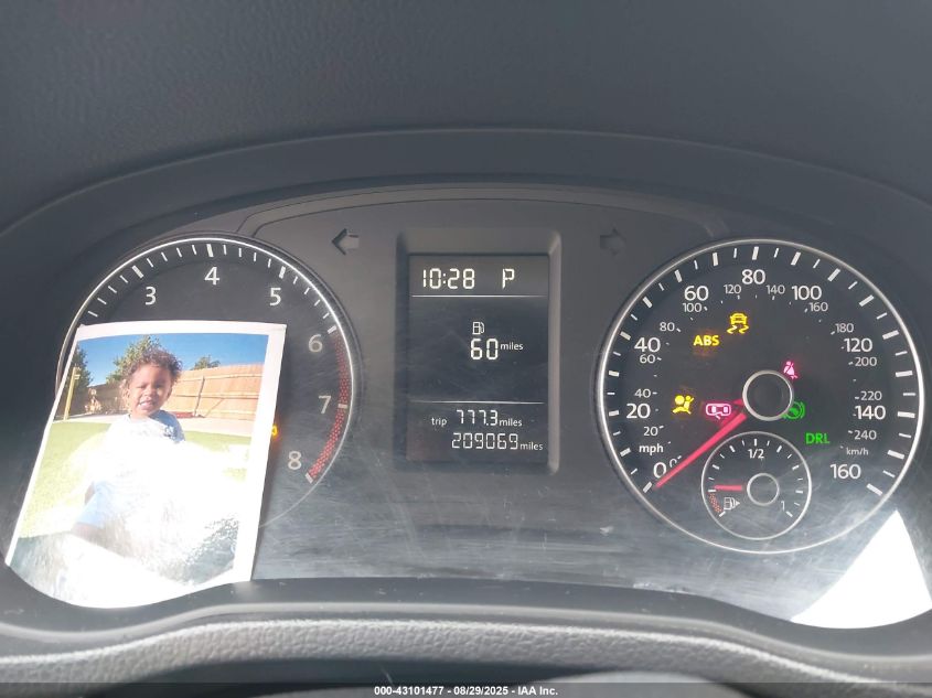 2013 Volkswagen Passat 2.5L Wolfsburg Edition VIN: 1VWAP7A36DC140055 Lot: 43101477