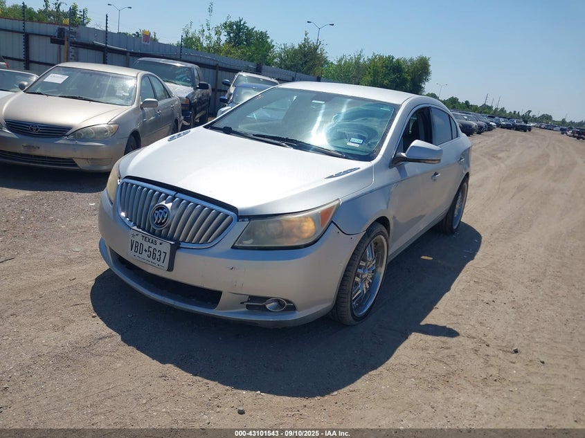 Vin: 1g4gc5eg2af293905, lot: 43595812, buick lacrosse cxl 20102