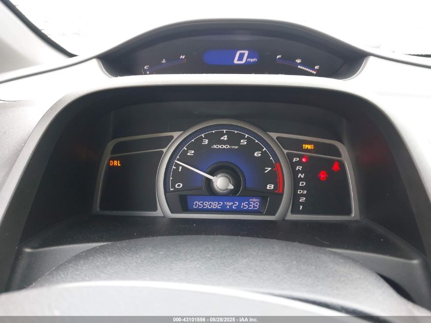 2008 Honda Civic Lx VIN: 2HGFG12658H577080 Lot: 43101556