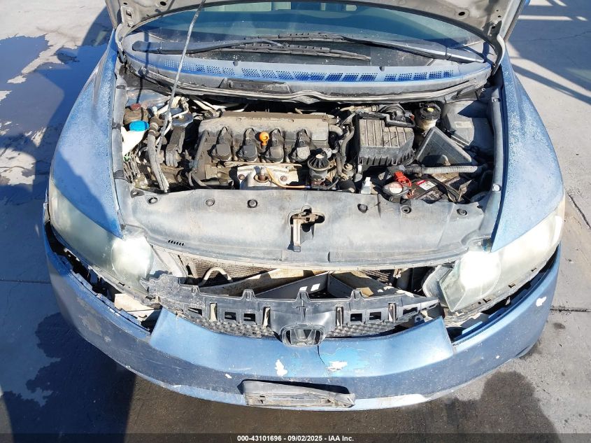 2010 Honda Civic Lx VIN: 2HGFA1F59AH581268 Lot: 43101696