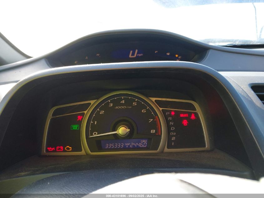 2010 Honda Civic Lx VIN: 2HGFA1F59AH581268 Lot: 43101696