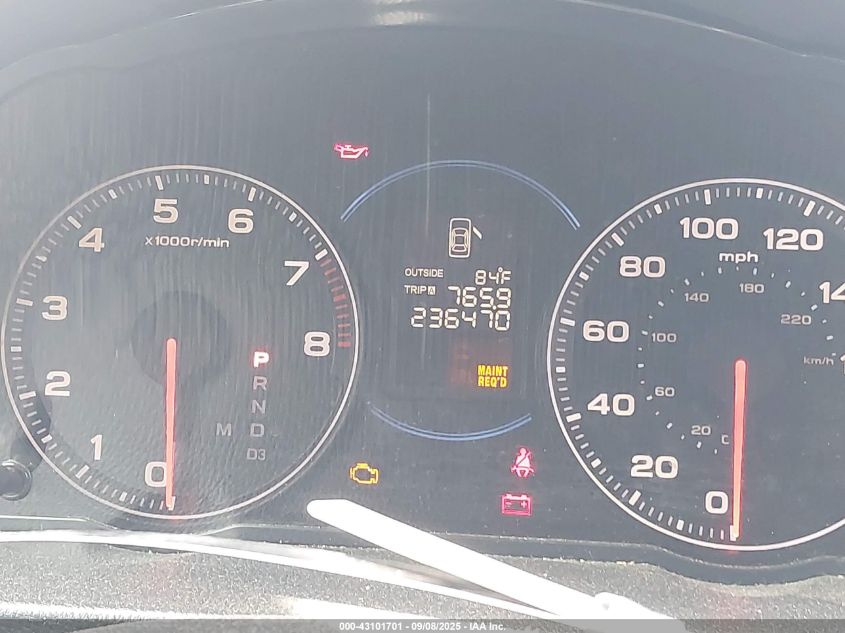 2004 Acura Tsx VIN: JH4CL96944C046139 Lot: 43101701