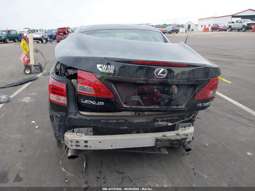 2010 Lexus Is 350C VIN: JTHFE2C29A2501509 Lot: 43101944