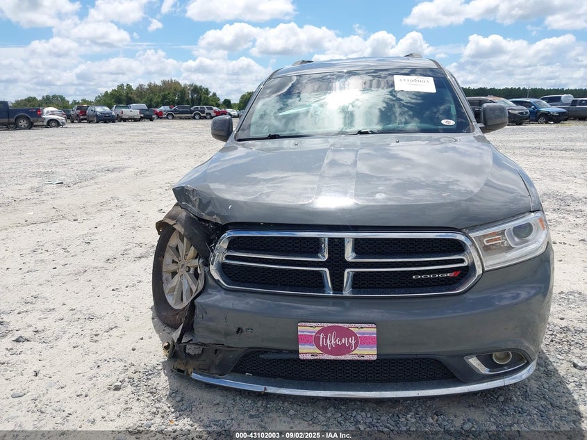 2020 Dodge Durango Sxt VIN: 1C4RDHAG3LC366835 Lot: 43102003