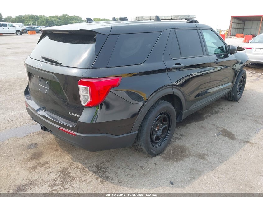 Vin: 1fm5k8ab2lga55927, lot: 43596303, ford police interceptor 20204