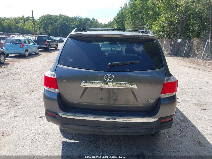 2011 Toyota Highlander Se V6 VIN: 5TDBK3EH1BS083666 Lot: 43102032