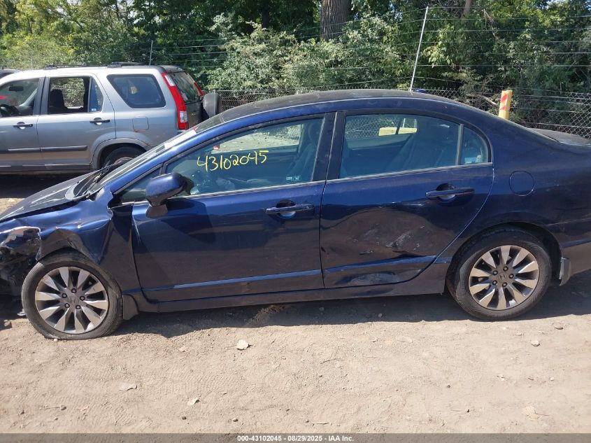 2009 Honda Civic Ex VIN: 1HGFA16859L008831 Lot: 43102045