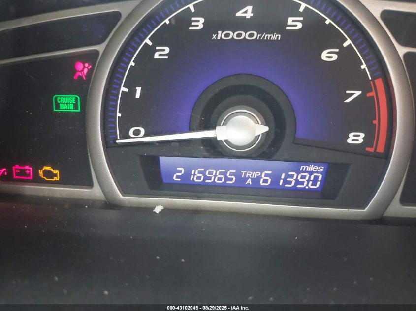 2009 Honda Civic Ex VIN: 1HGFA16859L008831 Lot: 43102045