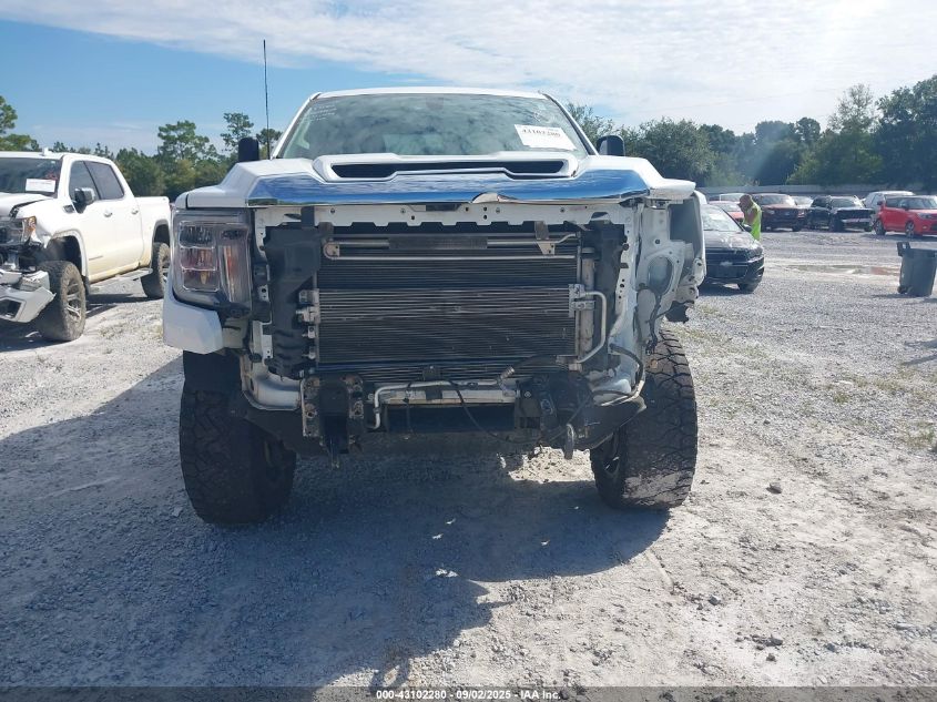 2021 GMC Sierra 2500Hd 4Wd Double Cab Long Bed VIN: 1GT59LEY9MF281651 Lot: 43102280