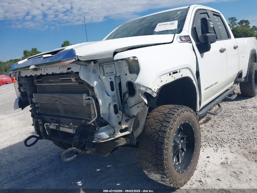 2021 GMC Sierra 2500Hd 4Wd Double Cab Long Bed VIN: 1GT59LEY9MF281651 Lot: 43102280