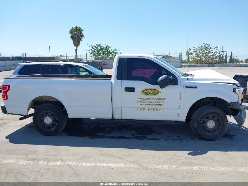 2018 Ford F-150 Xl VIN: 1FTMF1CB2JKC34648 Lot: 43102300