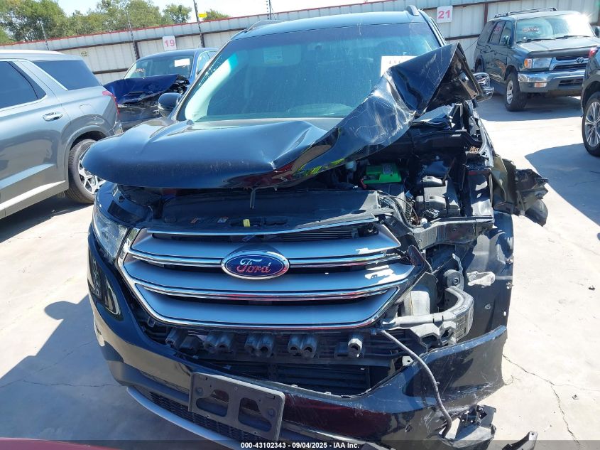 2018 Ford Edge Sel VIN: 2FMPK4J94JBC17964 Lot: 43102343
