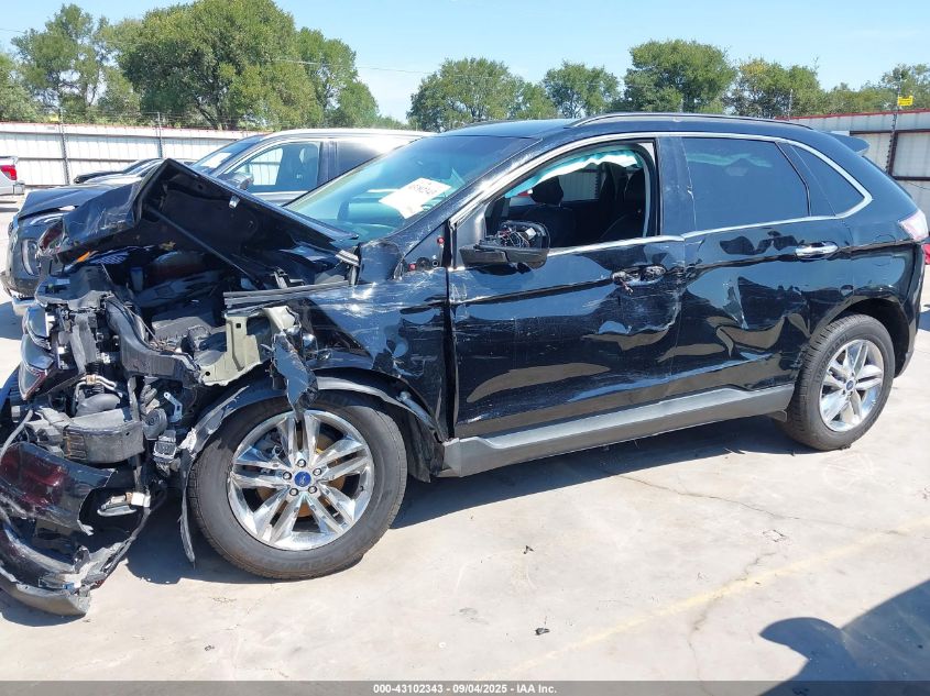 2018 Ford Edge Sel VIN: 2FMPK4J94JBC17964 Lot: 43102343