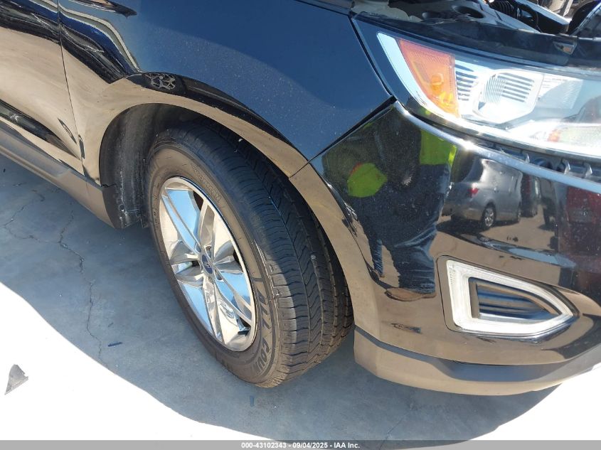 2018 Ford Edge Sel VIN: 2FMPK4J94JBC17964 Lot: 43102343